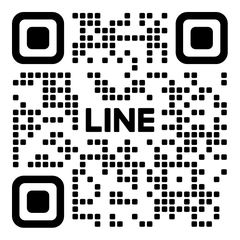 LINE の友だち追加の QR コード